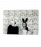 จิ๊กซอว์ภาพเหมือน Rabbit girl Jigsaw